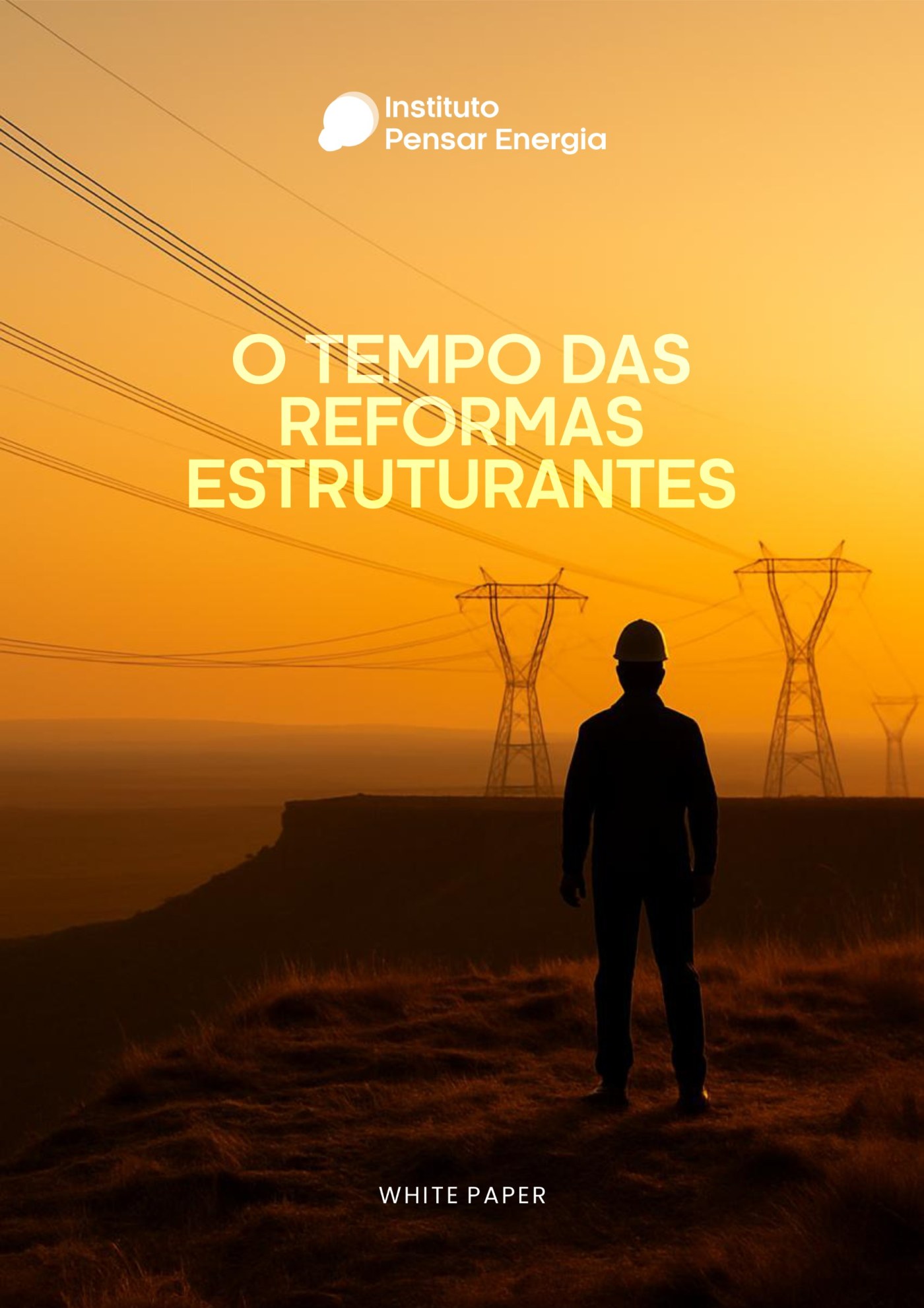 Capa do estudo Setor elétrico brasileiro: o tempo das reformas estruturantes